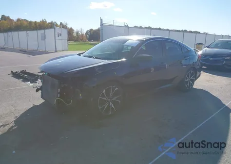 2018 Honda Civic Si z USA, uszkodzony, nr VIN 2HGFC1E55JH704057